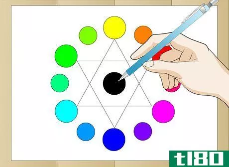 Image titled Draw a Color Wheel Step 6