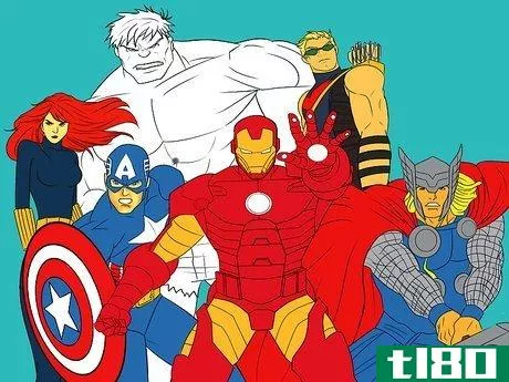 Image titled Draw the Avengers Step 18