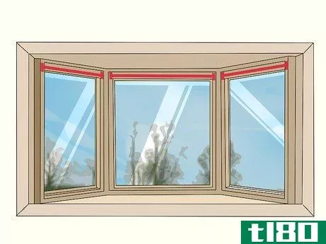 Image titled Fit Roller Blinds in a Bay Window Step 3