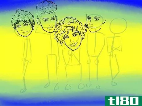 Image titled Draw One Direction Step 9