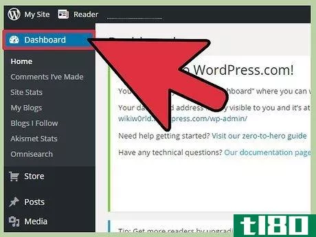 Image titled Export and Import a Wordpress Blog Step 1