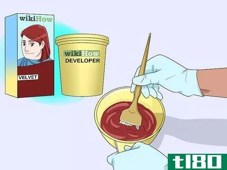 Image titled Dye over a Dark Hair Dye Step 14