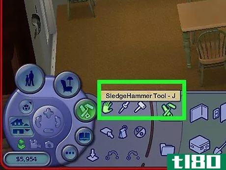 Image titled Delete Walls in Sims 2 Step 2