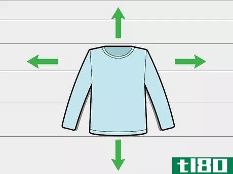 Image titled Fold Long Sleeve Shirts Step 1