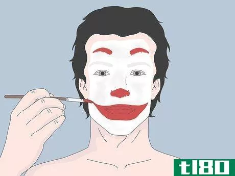 Image titled Do Joker Makeup Like Joaquin Phoenix Step 9
