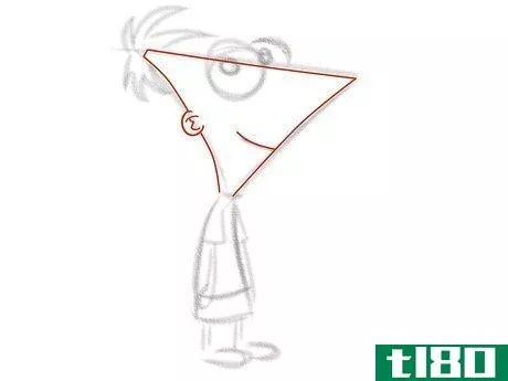 Image titled Draw Phineas Flynn from Phineas and Ferb Step 10