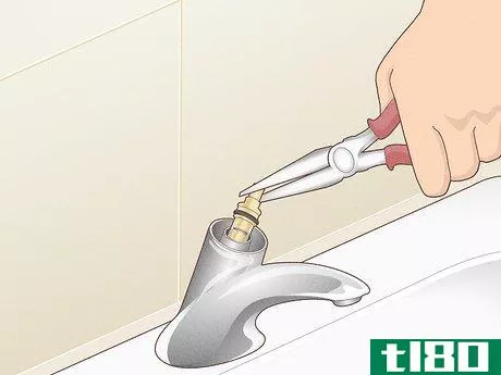 Image titled Fix a Leaky Bathroom Sink Faucet with a Single Handle Step 14