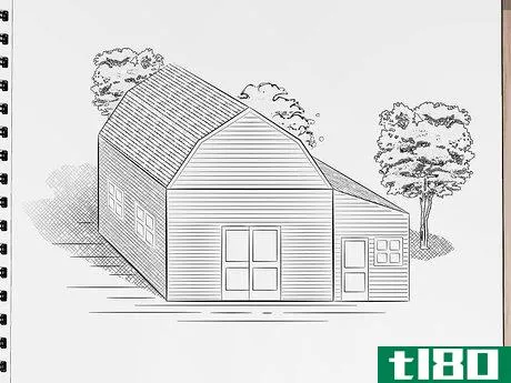 Image titled Draw a Barn Using Freehand Perspective Step 15