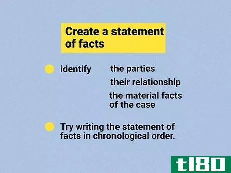 Image titled Determine the Material Facts in a Case (Common Law) Step 13