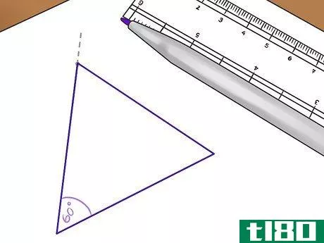 Image titled Draw an Equilateral Triangle Step 16