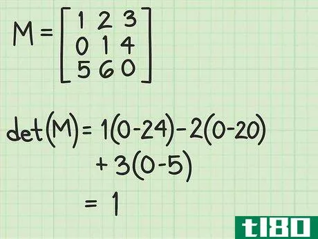 如何求3x3矩阵的逆(find the inverse of a 3x3 matrix)