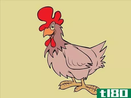 如何画一只鸡(draw a chicken)