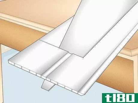 Image titled Fit Plastic Ceiling Panels Step 5