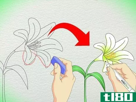Image titled Draw a Lily Step 15