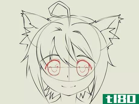 Image titled Draw an Anime Cat Girl Step 07
