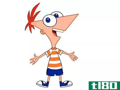 Image titled Draw Phineas Flynn from Phineas and Ferb Step 31