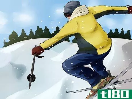 Image titled Freestyle Ski Step 1
