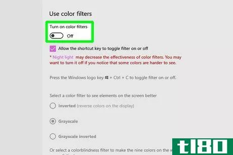 Image titled Enable Color Filters on Windows 10 Step 4