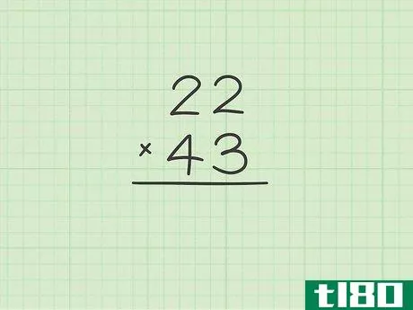 如何做两位数乘法(do double digit multiplication)