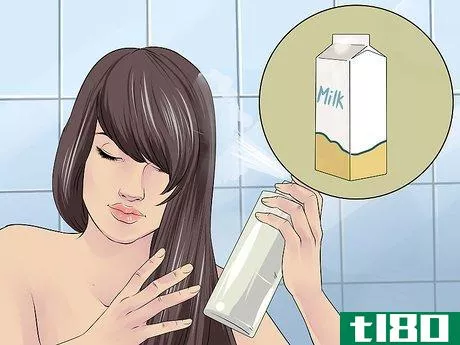 Image titled Get Good Looking Hair (Milk Conditioning) Step 6