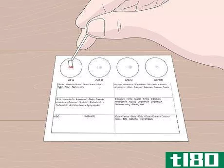 Image titled Find Out Your Blood Type at Home Step 7