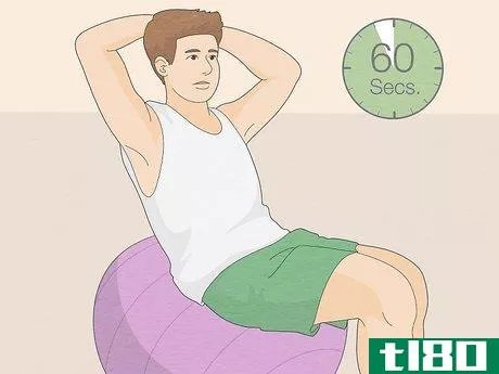 Image titled Do Sit Ups With an Exercise Ball Step 10