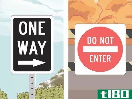 如何确定一条街道是单向的还是双向的(determine if a street is one way or two way)