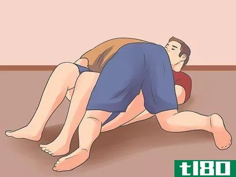 Image titled Do a Double Leg Takedown Step 7