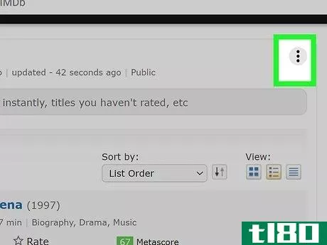 Image titled Export Your IMDb Custom Lists to a CSV File Step 5