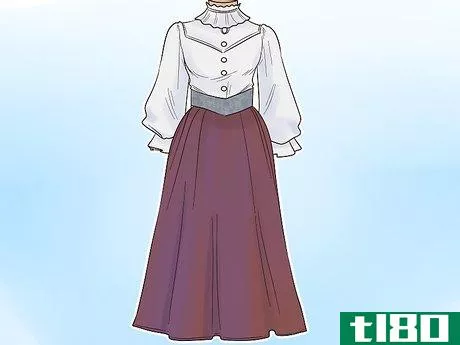 Image titled Dress Like a Woman in the 1800s Step 9