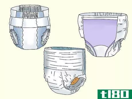 Image titled Differentiate Between Disposable Diapers, Potty Training Pants and Bedwetting Diapers Step 1