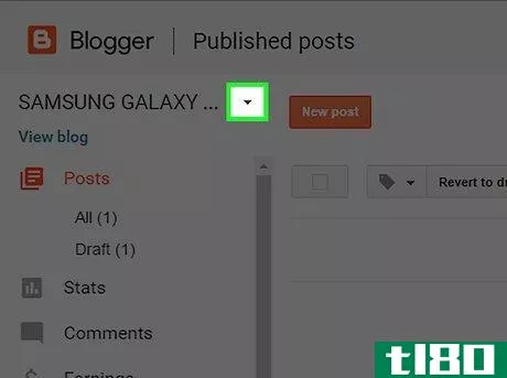 Image titled Delete a Blog on Blogger Step 2