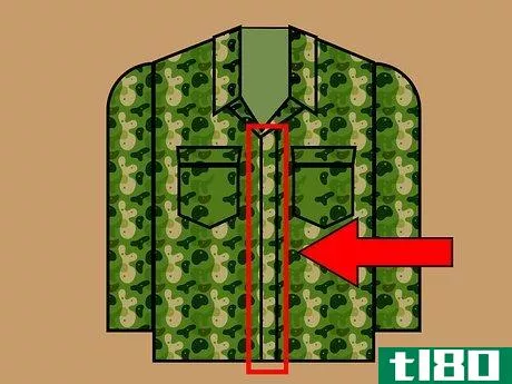 Image titled Fold Army Combat Uniforms Step 2