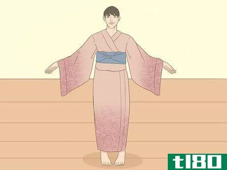 Image titled Dress in a Kimono Step 11