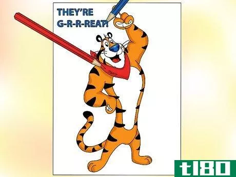Image titled Draw and Color Tony the Tiger Step 13