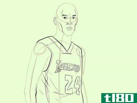 Image titled Draw Kobe Bryant Step 7