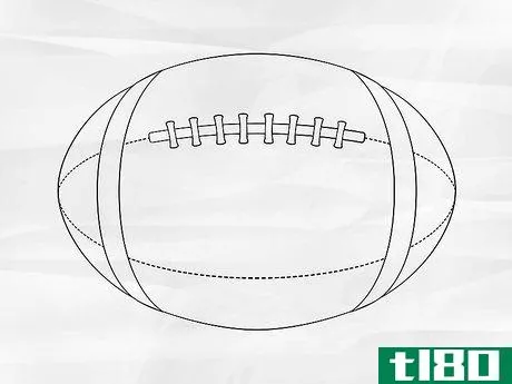 Image titled Draw a Football Step 5