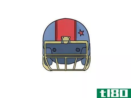 Image titled Draw a Football Helmet Step 9