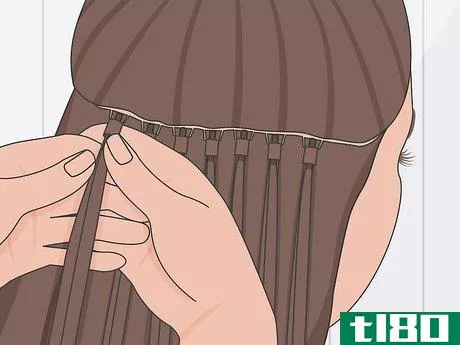 Image titled Fit Micro Ring Hair Extensions Step 14
