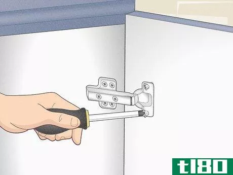 Image titled Fix a Cabinet Door Hinge Step 4