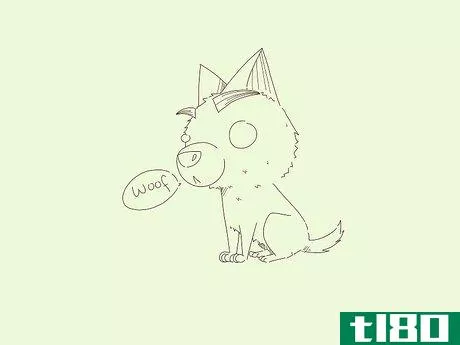 Image titled Draw a Cartoon Dog Step 6