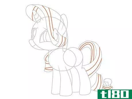 Image titled Draw My Little Ponies Step 12