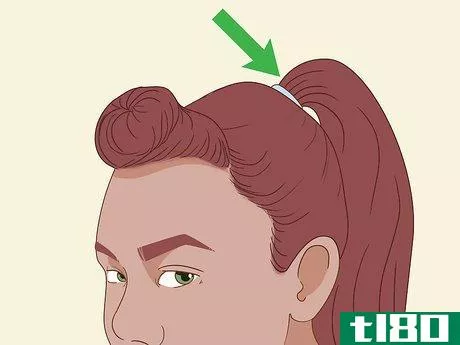 Image titled Do Wilma Flintstone Hair Step 4
