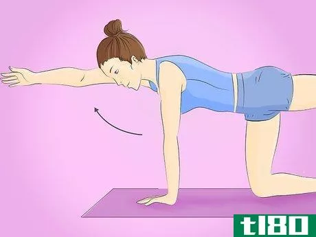 Image titled Do the Bird Dog Exercise Step 3