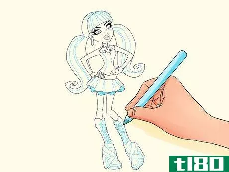 Image titled Draw Monster High Step 10
