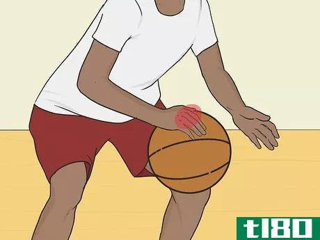 Image titled Dribble a Basketball Between the Legs Step 7.jpeg