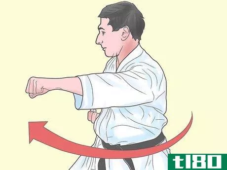 Image titled Do a Karate Punch in Shotokan Step 11
