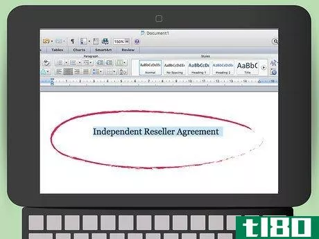 Image titled Draft a Reseller Agreement for Photographs Step 2