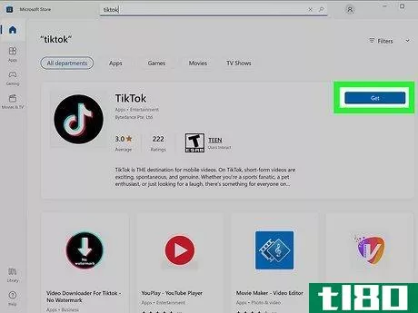 Image titled Download Tiktok for PC on Windows 10 Step 3