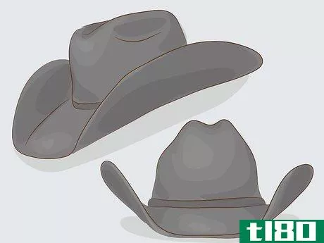 Image titled Shape a Cowboy Hat Step 2